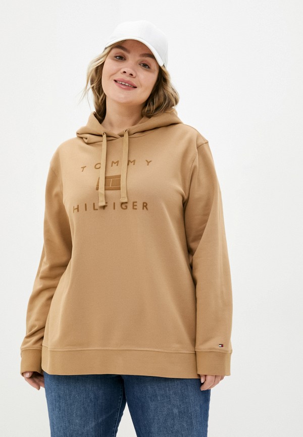 Худи Tommy Hilfiger бежевый WW0WW32822 RTLAAS250701