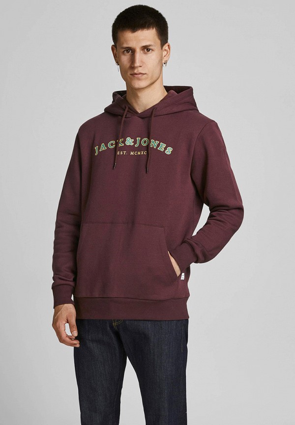 

Худи Jack & Jones, Бордовый