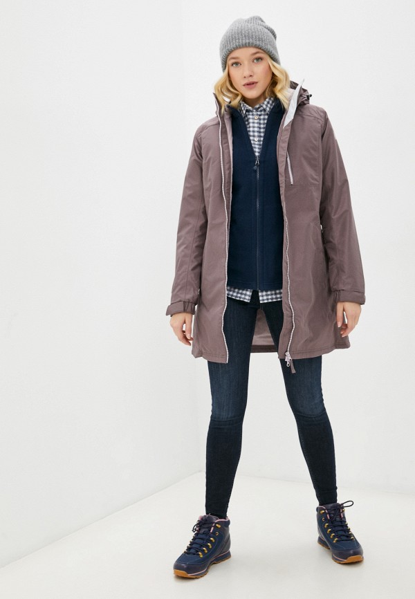 

Куртка утепленная Helly Hansen, Фиолетовый, W LONG BELFAST WINTER JACKET