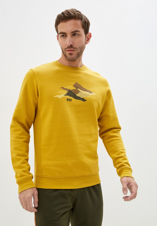 

Свитшот Helly Hansen, Желтый, F2F ORGANIC COTTON SWEATER