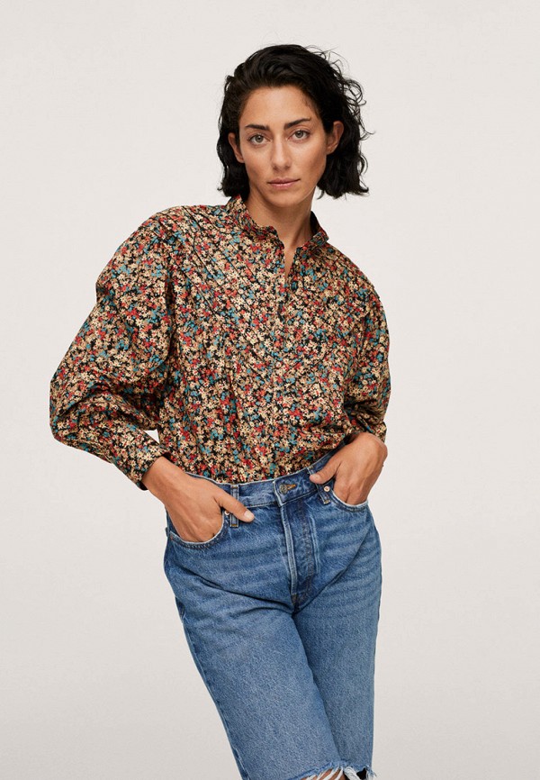 

Блуза Mango, Разноцветный, SCARLET