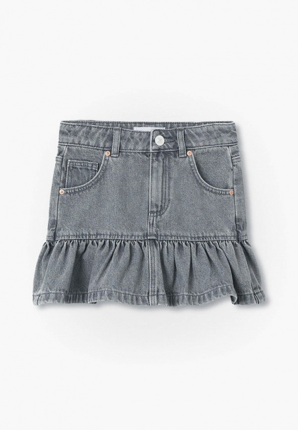 

Юбка джинсовая Mango Kids, Серый, Mango Kids RTLAAS349201