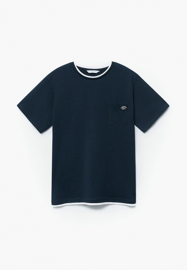 

Футболка Mango Kids, Синий, JAMES