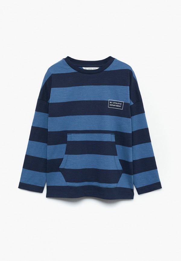 

Лонгслив Mango Kids, Синий, RUGBY