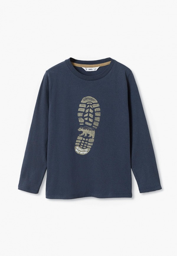 

Лонгслив Mango Kids, Синий, AVENTURA