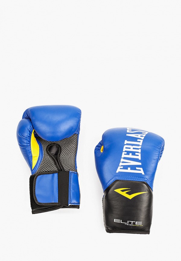 Перчатки боксерские Everlast синего цвета