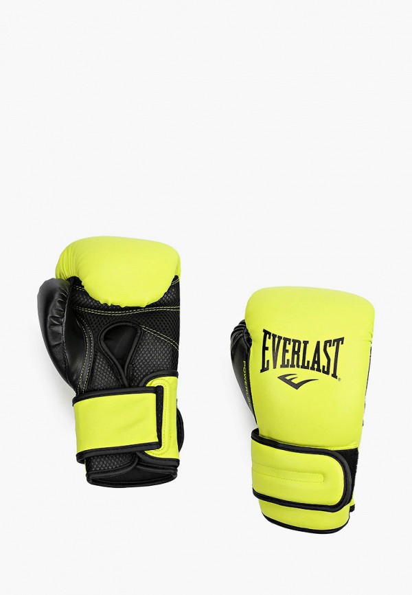 Перчатки боксерские Everlast зеленого цвета