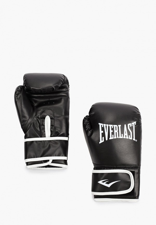 Перчатки боксерские Everlast черного цвета