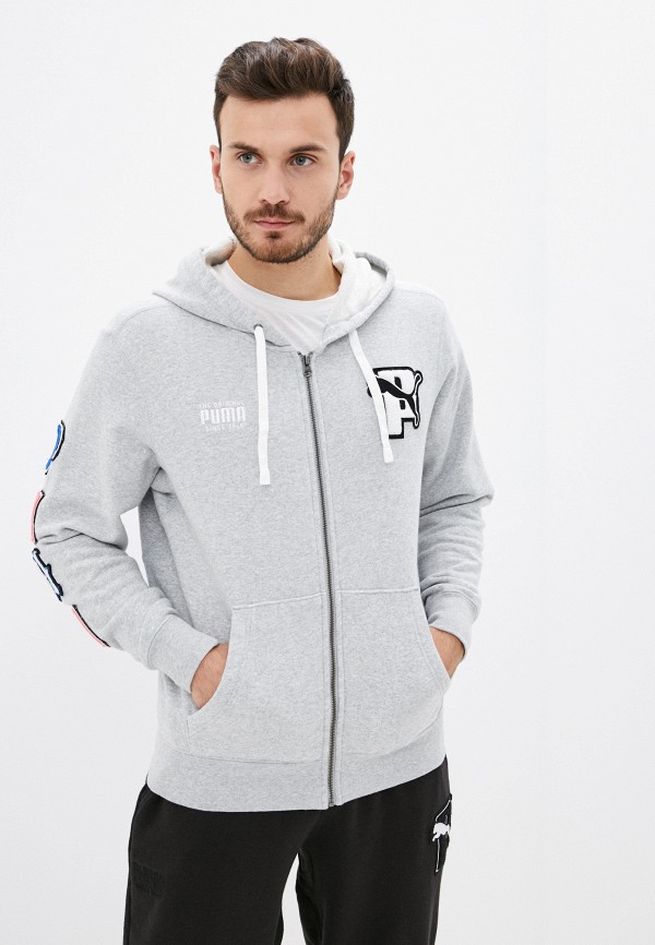 

Толстовка PUMA, Серый, PUMA x PUMA FZ Hoodie