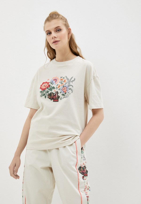 

Футболка PUMA, Бежевый, x LIBERTY Graphic Tee