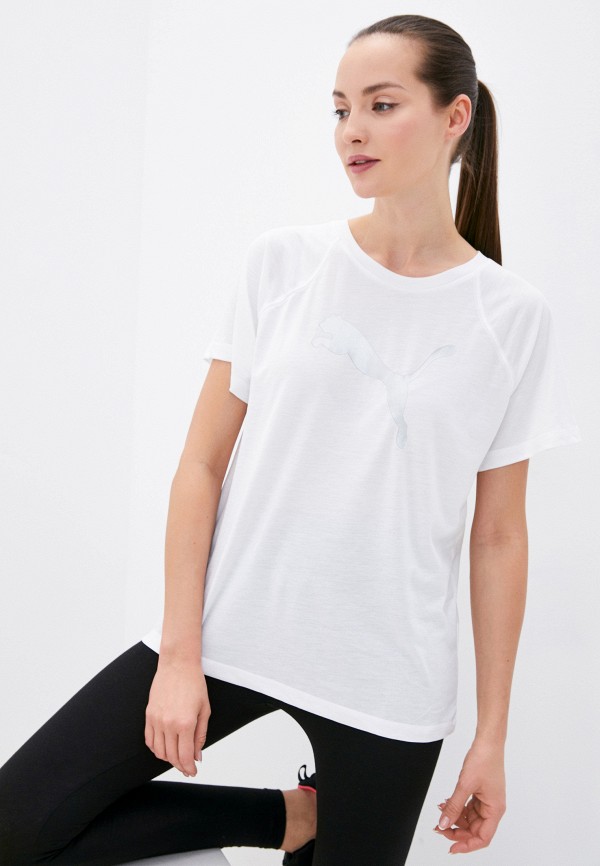 

Футболка спортивная PUMA, Белый, Evostripe Tee