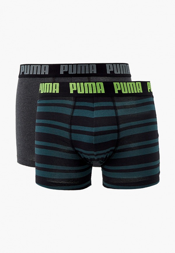 

Трусы 2 шт. PUMA, Разноцветный, HERITAGE STRIPE BOXER 2P
