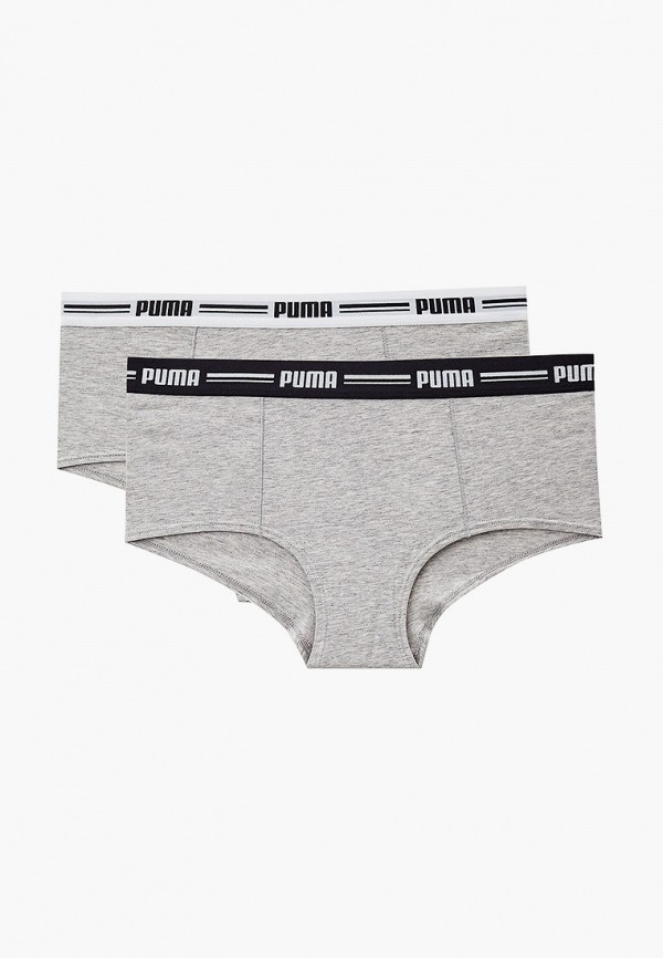 

Трусы 2 шт. PUMA, Серый, WOMEN MINI SHORT 2P PACK