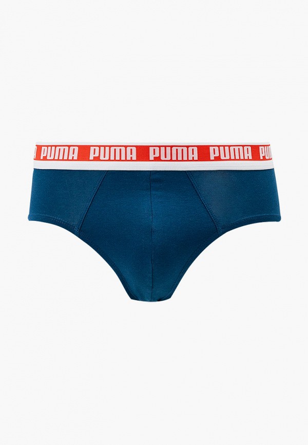 

Трусы 2 шт. PUMA, Бирюзовый, MEN COARSE MELANGE BRIEF 2P