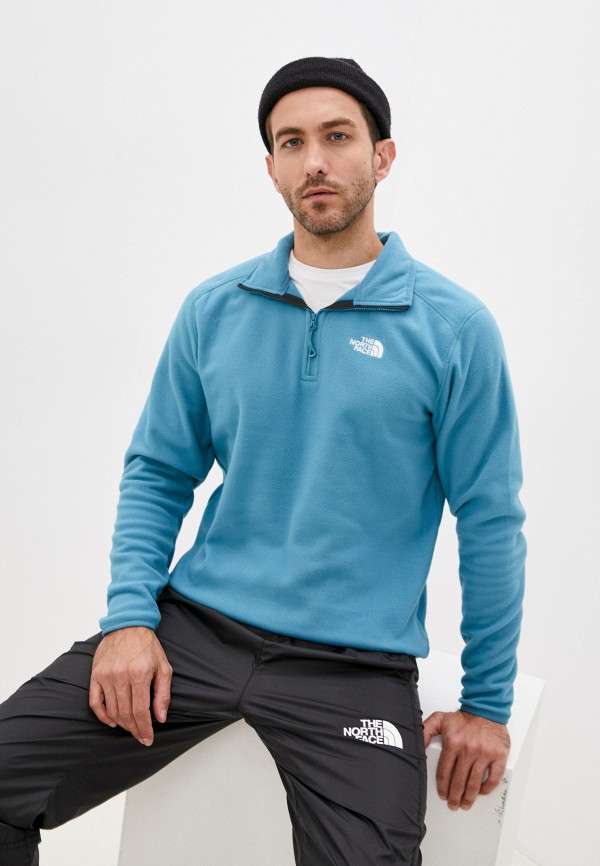 

Олимпийка The North Face, Голубой, M 100 GLACIER 1/4 ZP