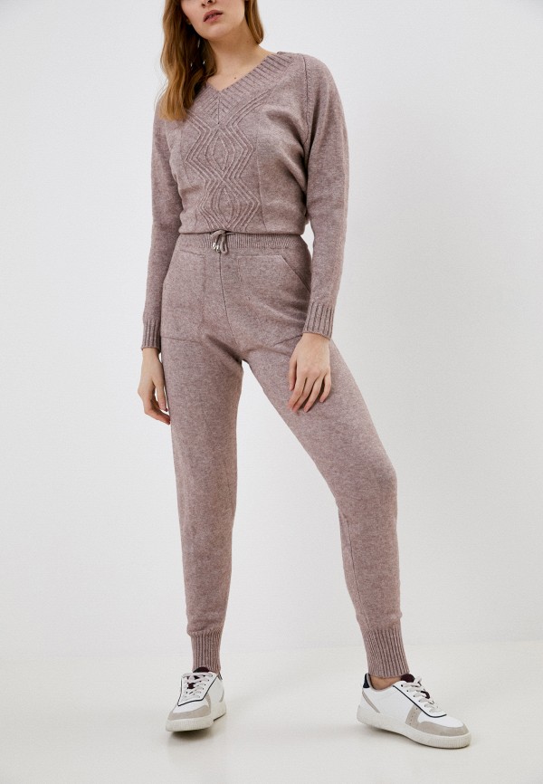 Костюм Pink Orange бежевый, размер 44, фото 4