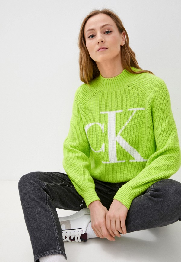 

Джемпер Calvin Klein Jeans, Зеленый, Calvin Klein Jeans RTLAAS441701