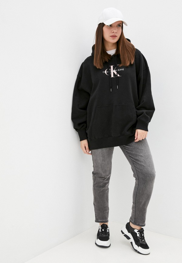 

Худи Calvin Klein Jeans, Черный