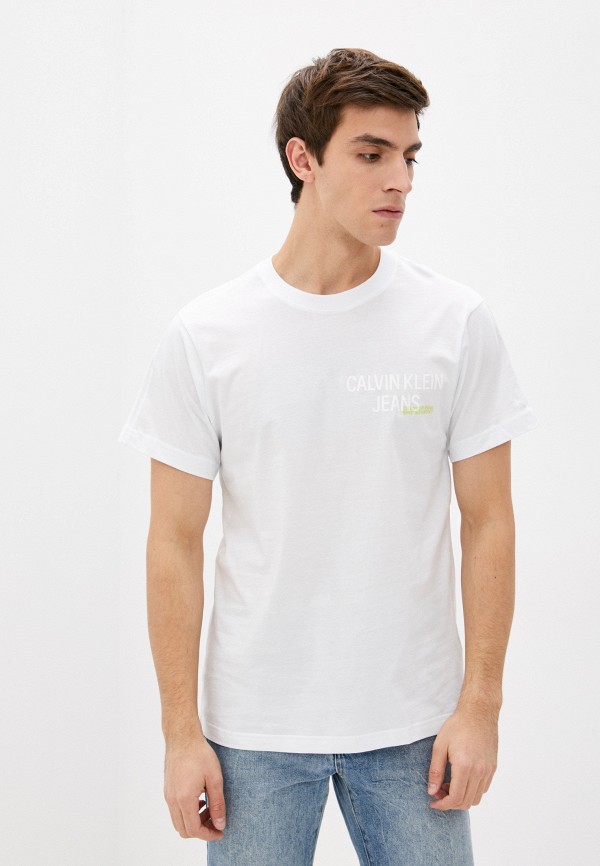 

Футболка Calvin Klein Jeans, Белый