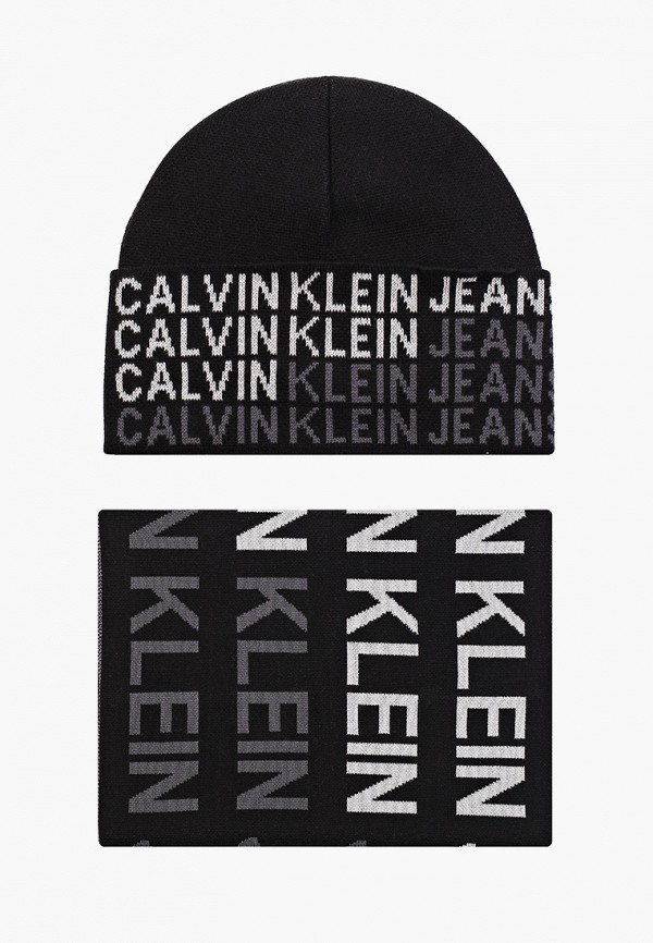 фото Шапка и шарф calvin klein jeans