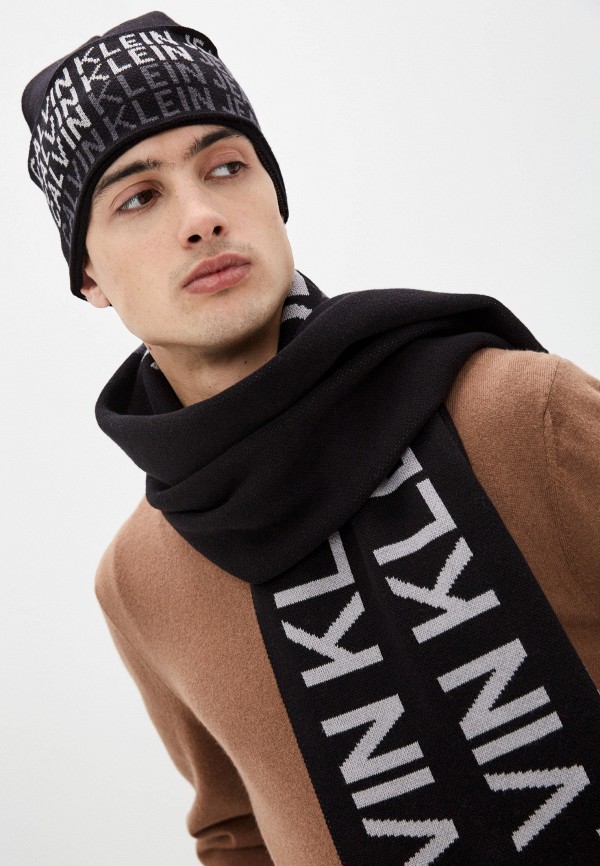 фото Шапка и шарф calvin klein jeans