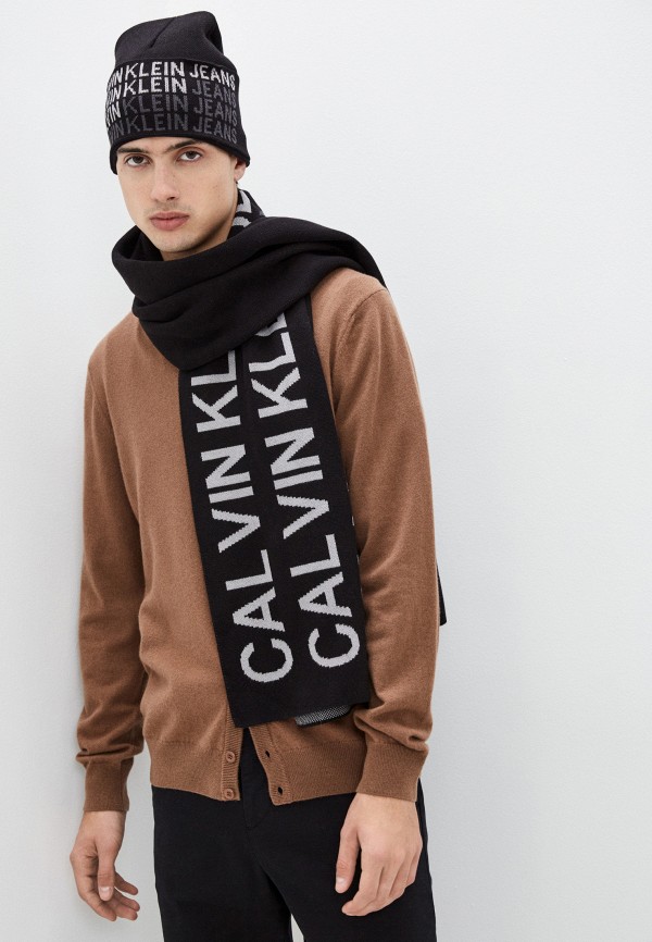 фото Шапка и шарф calvin klein jeans