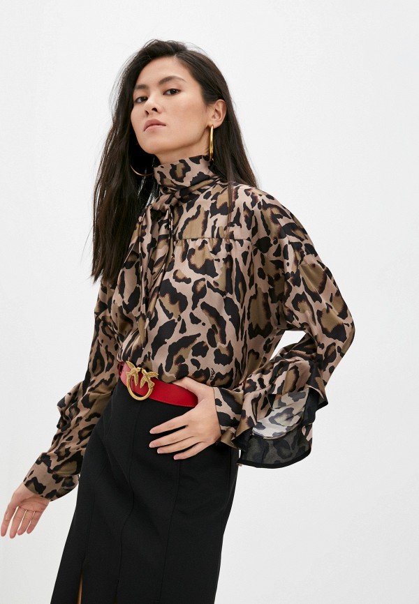 

Блуза Pinko, Коричневый, UNIQUENESS