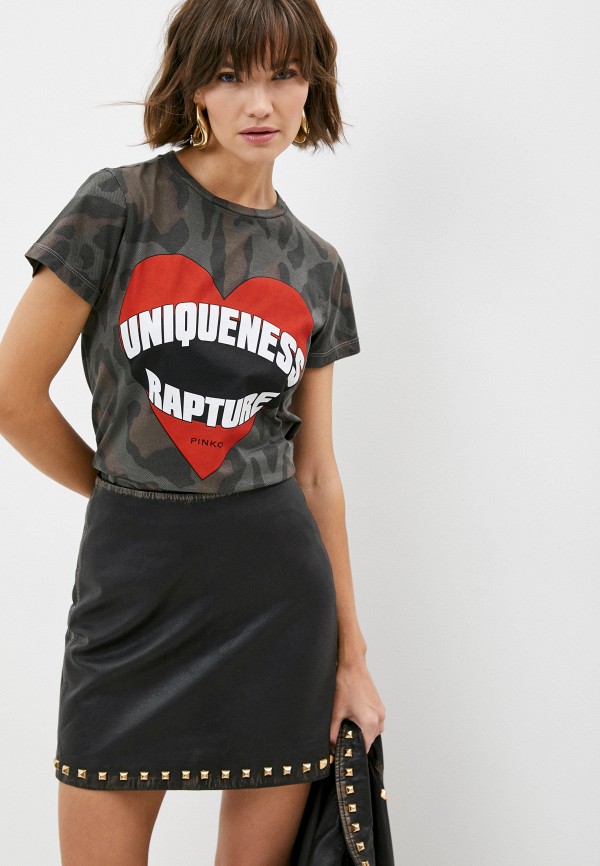 

Футболка Pinko, Хаки, UNIQUENESS
