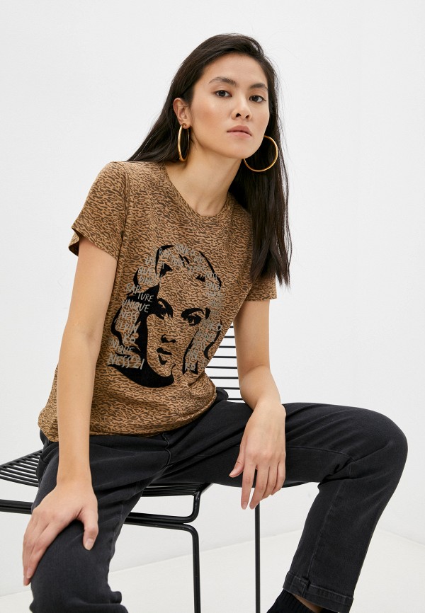 

Футболка Pinko, Коричневый, UNIQUENESS