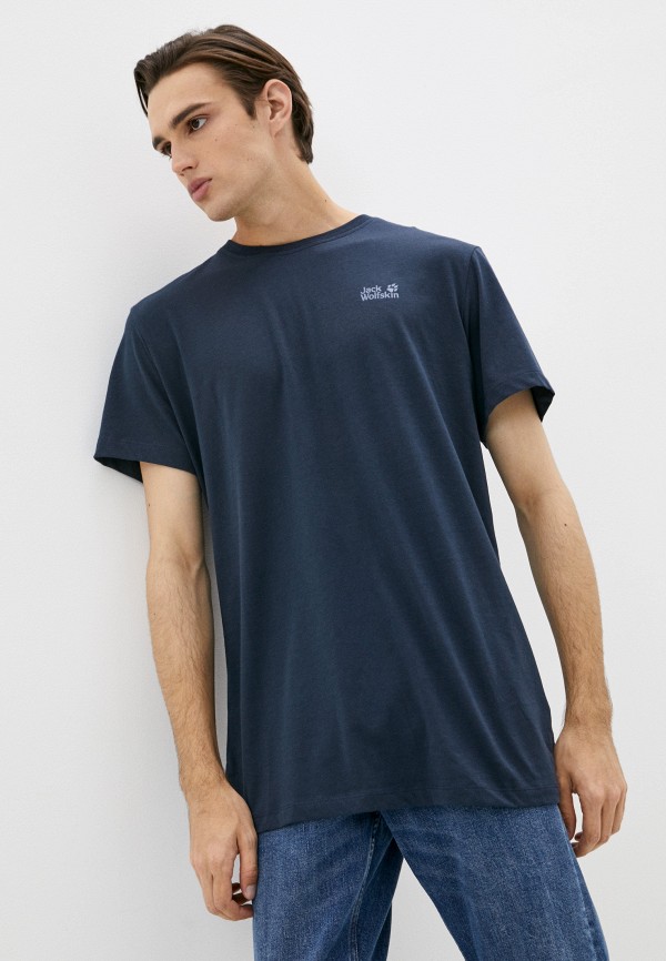 

Футболка Jack Wolfskin, Синий, ESSENTIAL T MEN