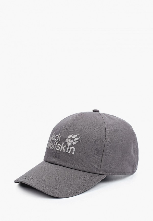 

Бейсболка Jack Wolfskin, Серый, BASEBALL CAP