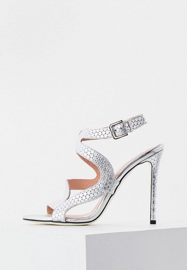 

Босоножки Pollini, Серебряный
