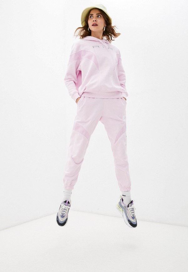 

Брюки спортивные Nike, Розовый, W NSW AIR FLC MR JGGR
