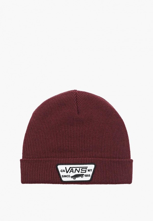 

Шапка Vans, Бордовый, MILFORD BEANIE
