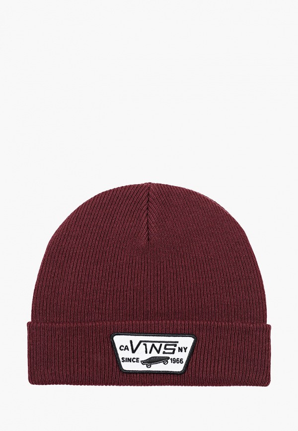 

Шапка Vans, Бордовый, MILFORD BEANIE