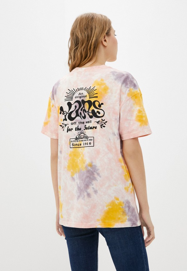 

Футболка Vans, Разноцветный, MASCY GRUNGE WASH