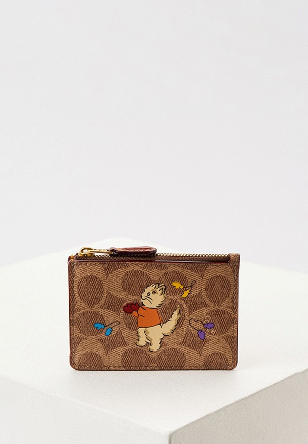 

Кредитница Coach, Коричневый