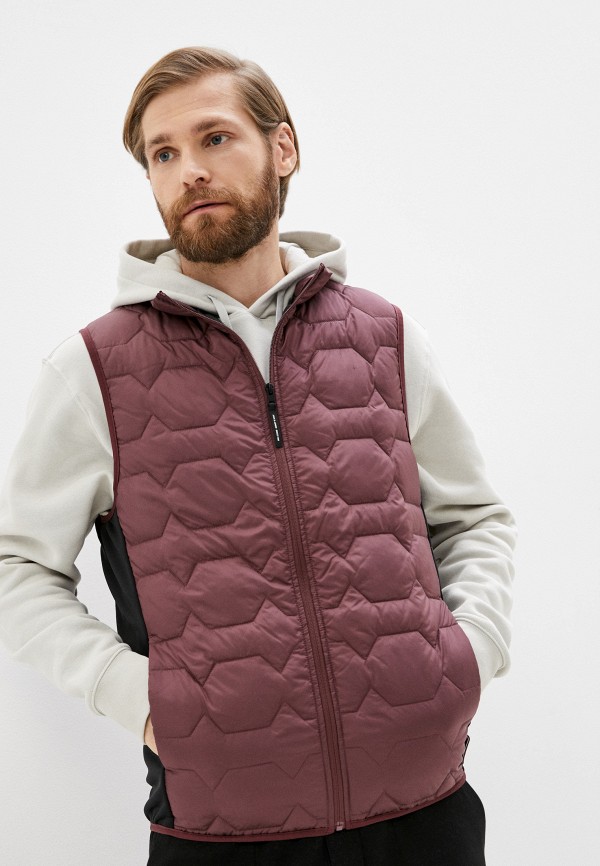 

Жилет утепленный Jack & Jones, Бордовый, Jack & Jones RTLAAS647901