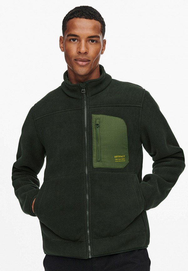 

Олимпийка Only & Sons, Хаки, Only & Sons RTLAAS661002