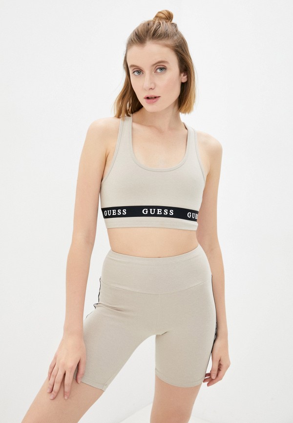 

Топ спортивный Guess, Бежевый, ALINE