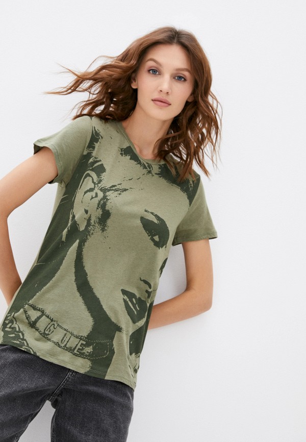 

Футболка Guess Jeans, Хаки