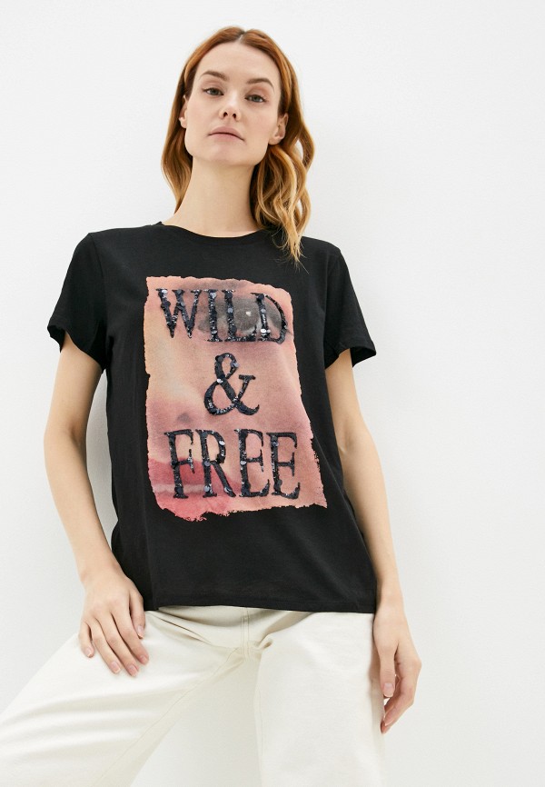 

Футболка Guess Jeans, Черный