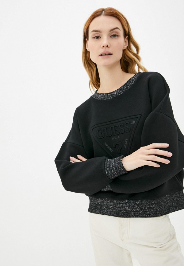 

Свитшот Guess Jeans, Черный