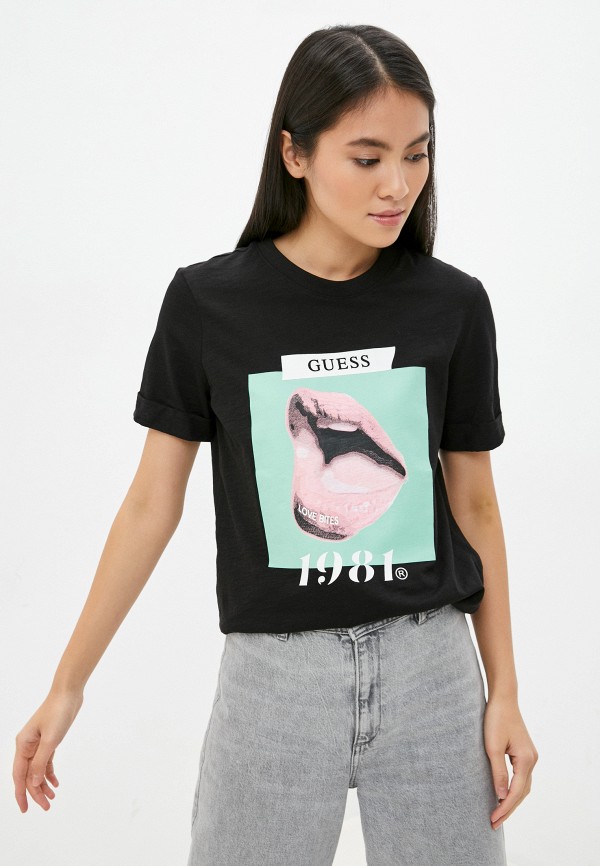 

Футболка Guess Jeans, Черный