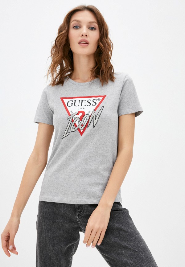 

Футболка Guess Jeans, Серый
