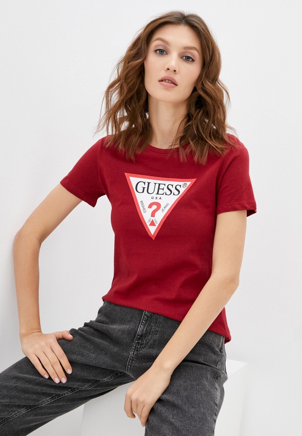 

Футболка Guess Jeans, Красный