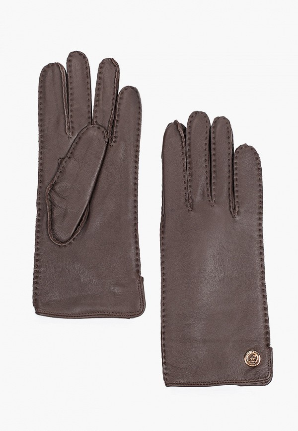 Перчатки Fabretti коричневого цвета