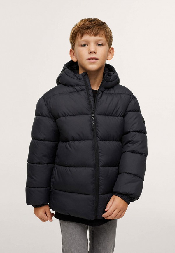 

Куртка утепленная Mango Kids, Черный, AMERICA