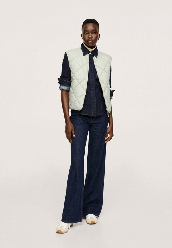 фото Жилет утепленный mango