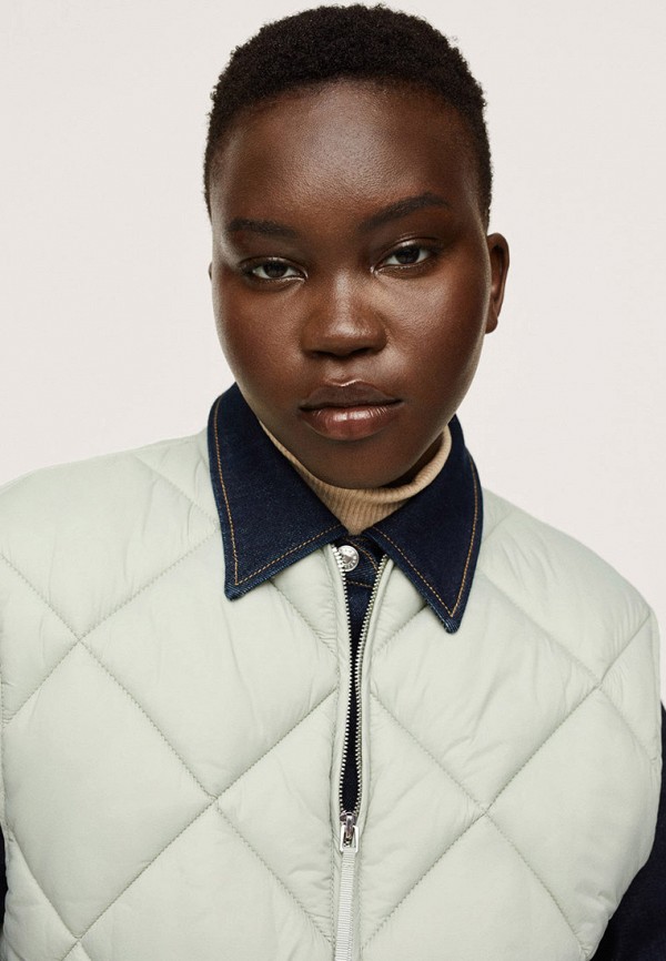 фото Жилет утепленный mango